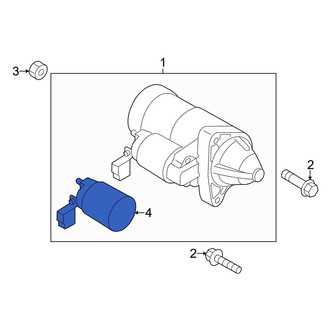 Mazda OE - Starter Solenoid
