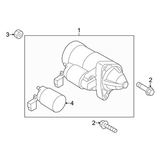 Mazda OE - Electrical - Starter (2.5L)