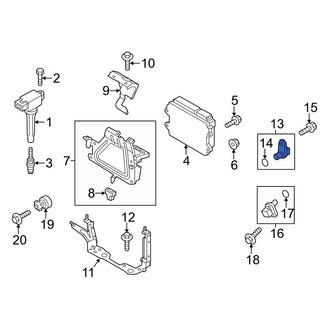 Mazda OE - Engine Crankshaft Position Sensor