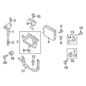 Mazda OE - Electrical - Ignition System (2.5L)