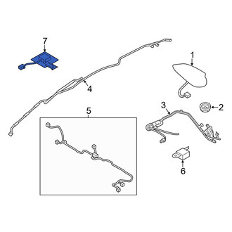Mazda OE - GPS Antenna Assembly