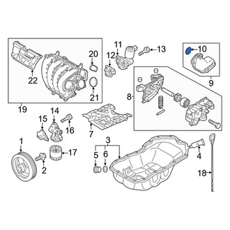 Mazda OE - Engine Oil Strainer Gasket