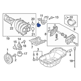 Mazda OE - Engine Variable Valve Timing (VVT) Solenoid Gasket