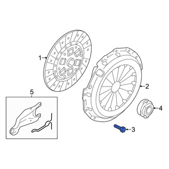 Mazda OE - Transmission Clutch Pressure Plate Bolt