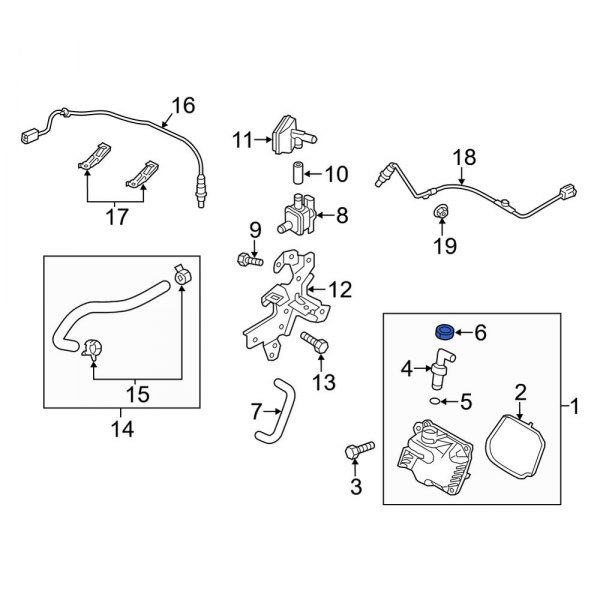 PCV Valve Grommet