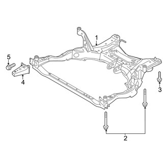 Mazda OE - Front Suspension - Suspension Mounting