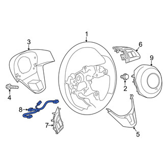 Mazda OE - Steering Wheel Wiring Harness