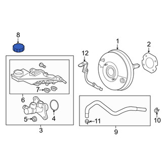 Mazda OE - Brake Master Cylinder Reservoir Cap