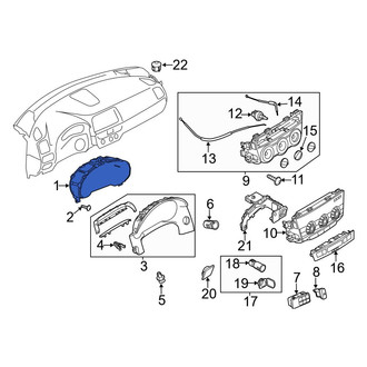 Mazda OE - Instrument Cluster