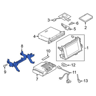 Mazda OE - GPS Navigation Control Module Bracket