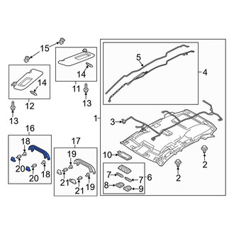 Mazda OE - Front Interior Grab Bar