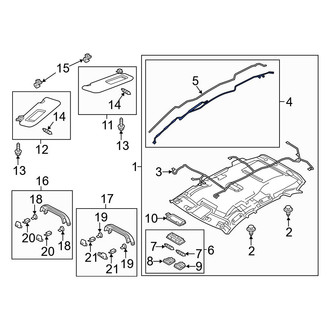 Mazda OE - Rear Antenna Cable
