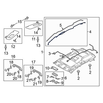 Mazda OE - Rear Antenna Cable