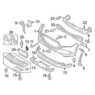 Mazda OE - Front Tow Eye Cap