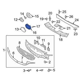 NEW Front OEM License Plate Holder Bracket for 2017-2021 Mazda CX-5