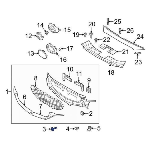 Grille Screw