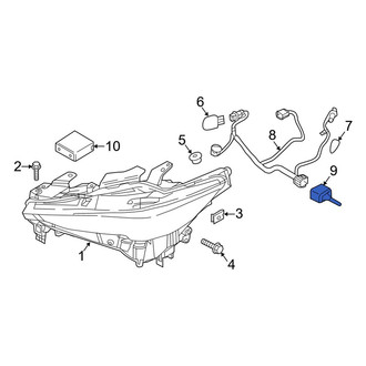 Mazda OE - Headlight Wiring Harness Connector