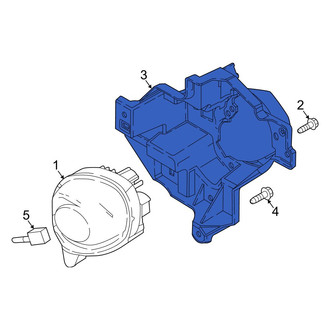 Mazda OE - Left Fog Light Bracket