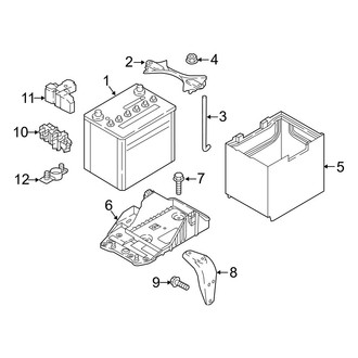 Mazda OE - Electrical - Battery