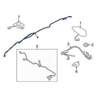 Mazda OE - Center Antenna Cable
