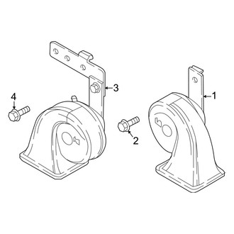 Mazda OE - Electrical - Horn