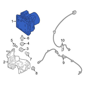 Mazda OE - ABS Hydraulic Assembly