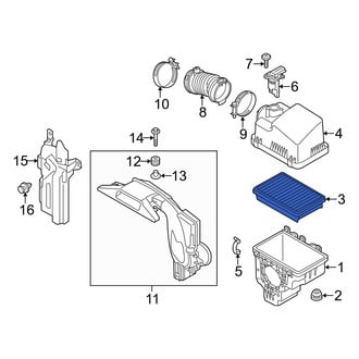 Mazda OE - Engine Air Filter