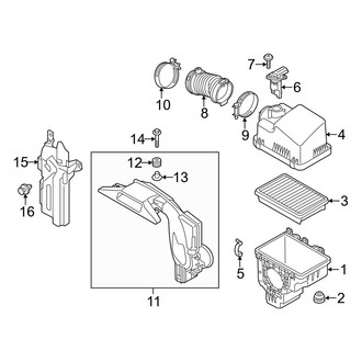 Mazda OE - Engine / Transaxle - Air Intake