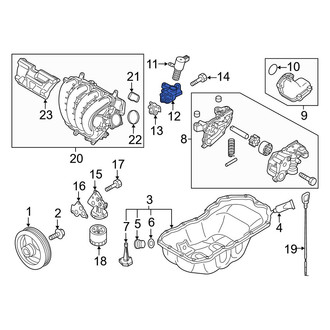 Mazda OE - Engine Variable Valve Timing (VVT) Solenoid Housing