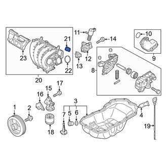 Mazda OE - Upper Fuel Injection Plenum Gasket