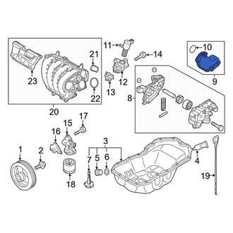 Mazda OE - Engine Oil Pump Screen