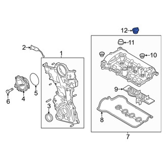 Mazda OE - Engine Oil Filler Cap