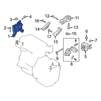 Mazda OE - Right Engine Mount