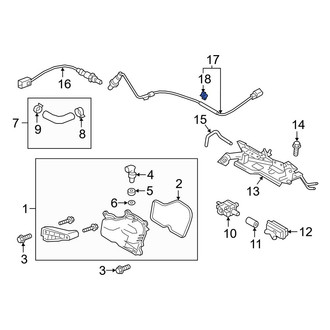 Mazda OE - Radio Module Interface Clip