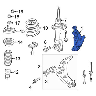 Mazda OE - Right Steering Knuckle