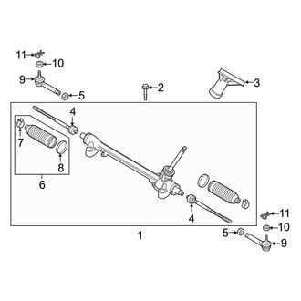 Mazda OE - Steering Gear & Linkage