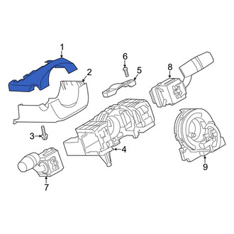 Mazda OE - Upper Steering Column Cover