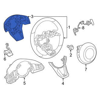 Mazda OE - Rear Steering Wheel Back Cover