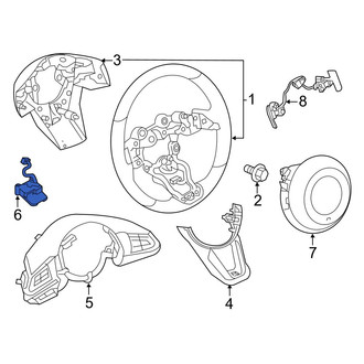 Mazda OE - Steering Wheel Wiring Harness