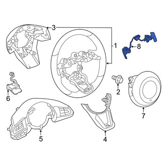 Mazda OE - Steering Wheel Transmission Shift Control Switch