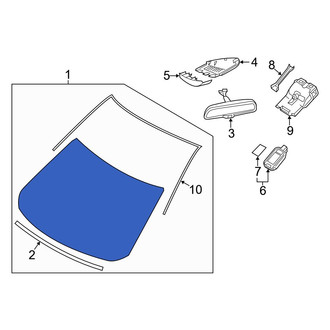 Mazda OE - Front Windshield