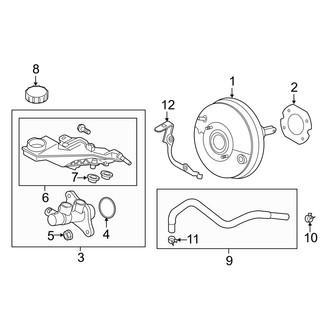 Mazda OE - Cowl - Components on Dash Panel (2.2L)