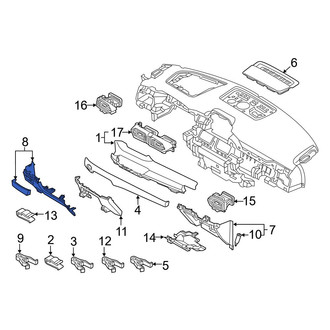 Mazda OE - Left Lower Instrument Panel Cover