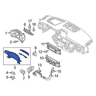 Mazda OE - Instrument Cluster Bezel