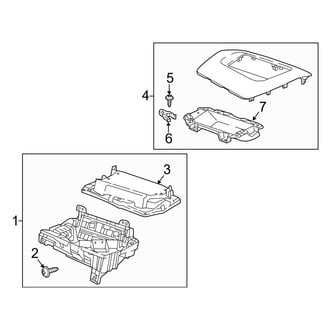 Mazda OE - Instrument Panel - Head-Up Display Components