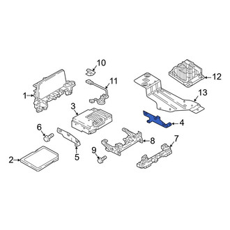 Mazda OE - Right Radio Bracket