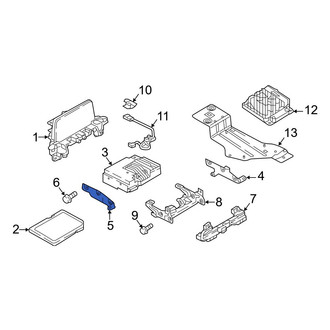Mazda OE - Left Radio Bracket