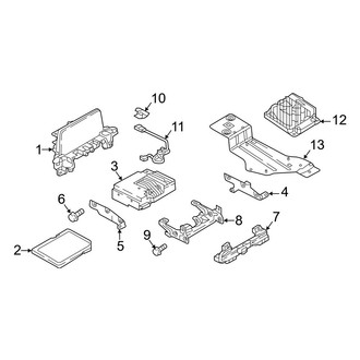 Mazda OE - Instrument Panel - Sound System (Receivers and Amplifiers, With 8" Display)