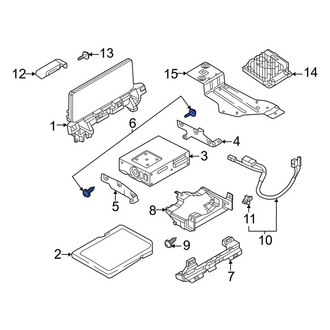 Mazda OE - Cruise Control Distance Sensor Screw