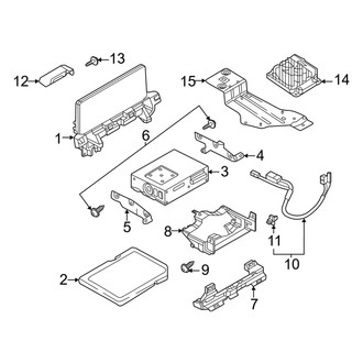 Mazda OE - Instrument Panel - Sound System (Receivers and Amplifiers, With 10.3" Display)